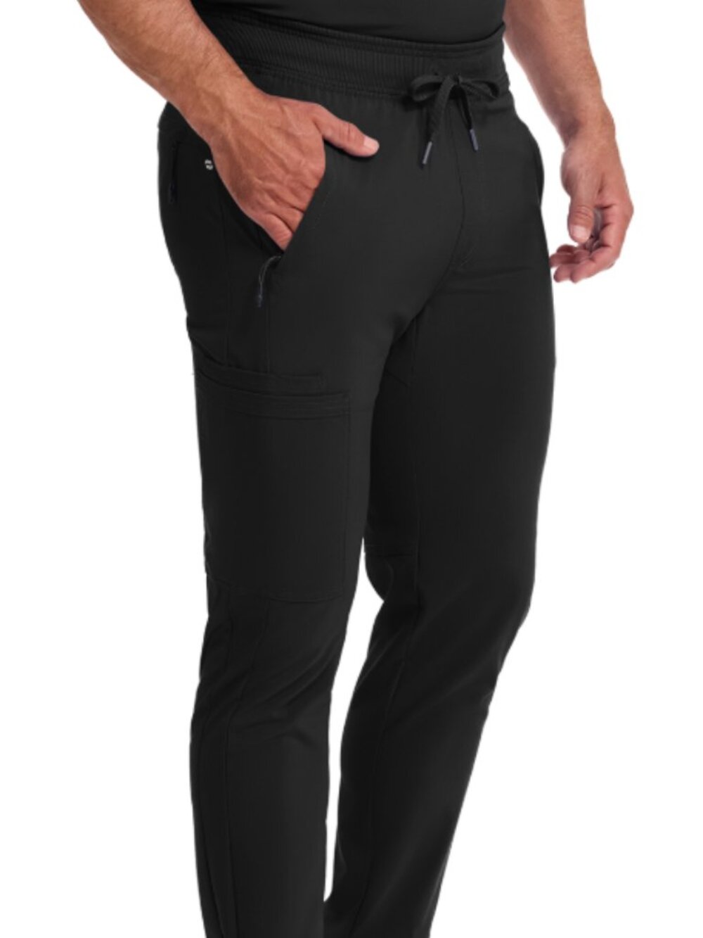 Plus Size Cherokee Infinity Men's Mid Rise Jogger - Picture 3 of 4